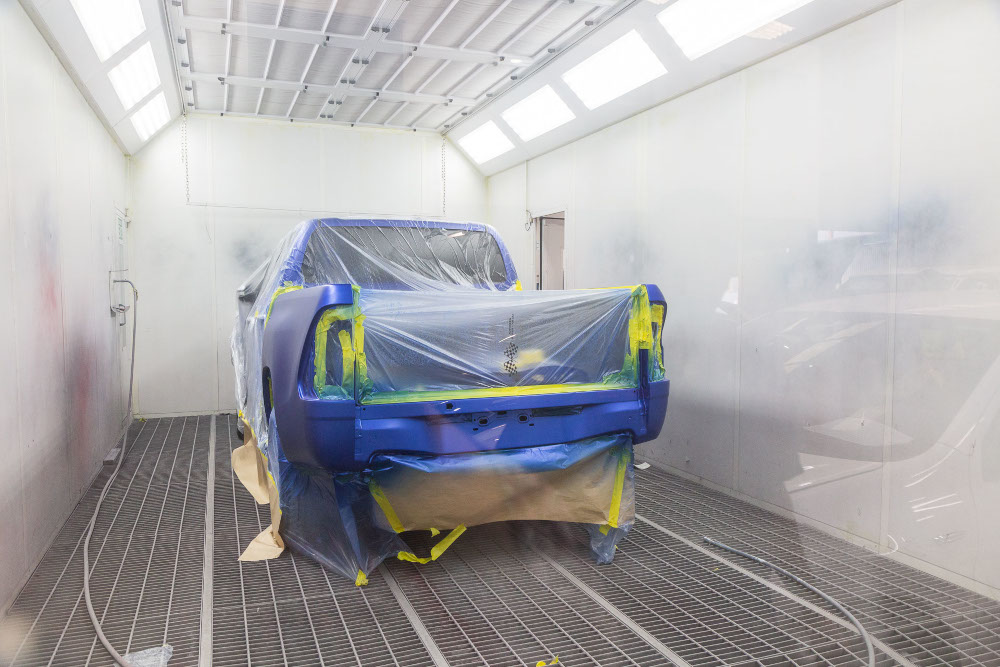 Spray Painting - Trans Pacific Auto Body Repair